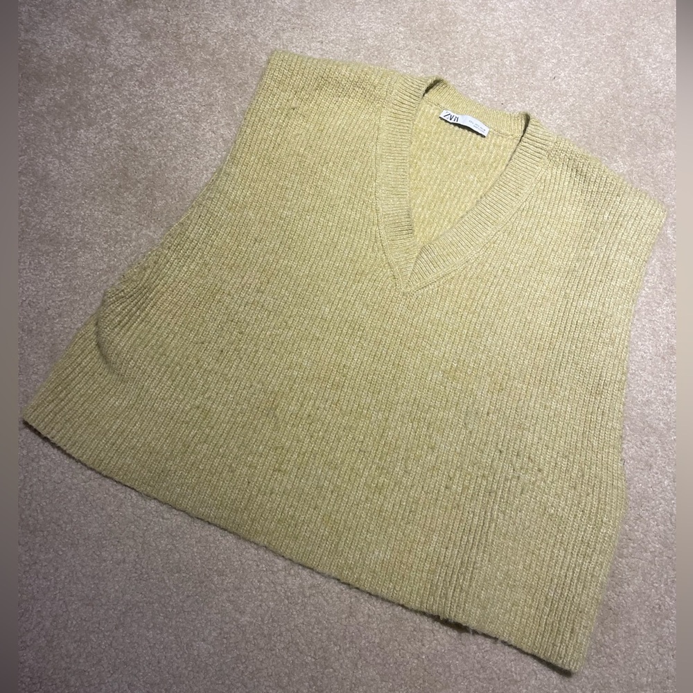 Zara sweater vest.